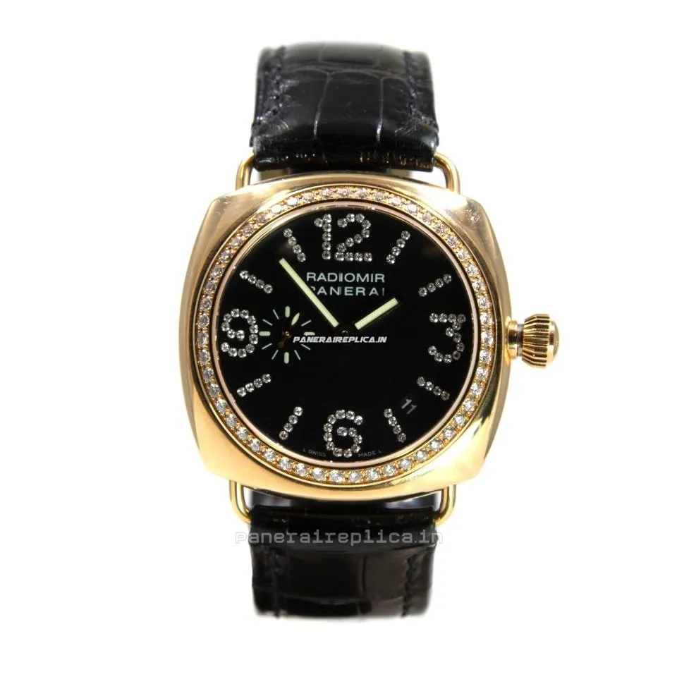 High Quality Replica Panerai Radiomir 38mm Rose Gold Case Womens Automatic Watch
