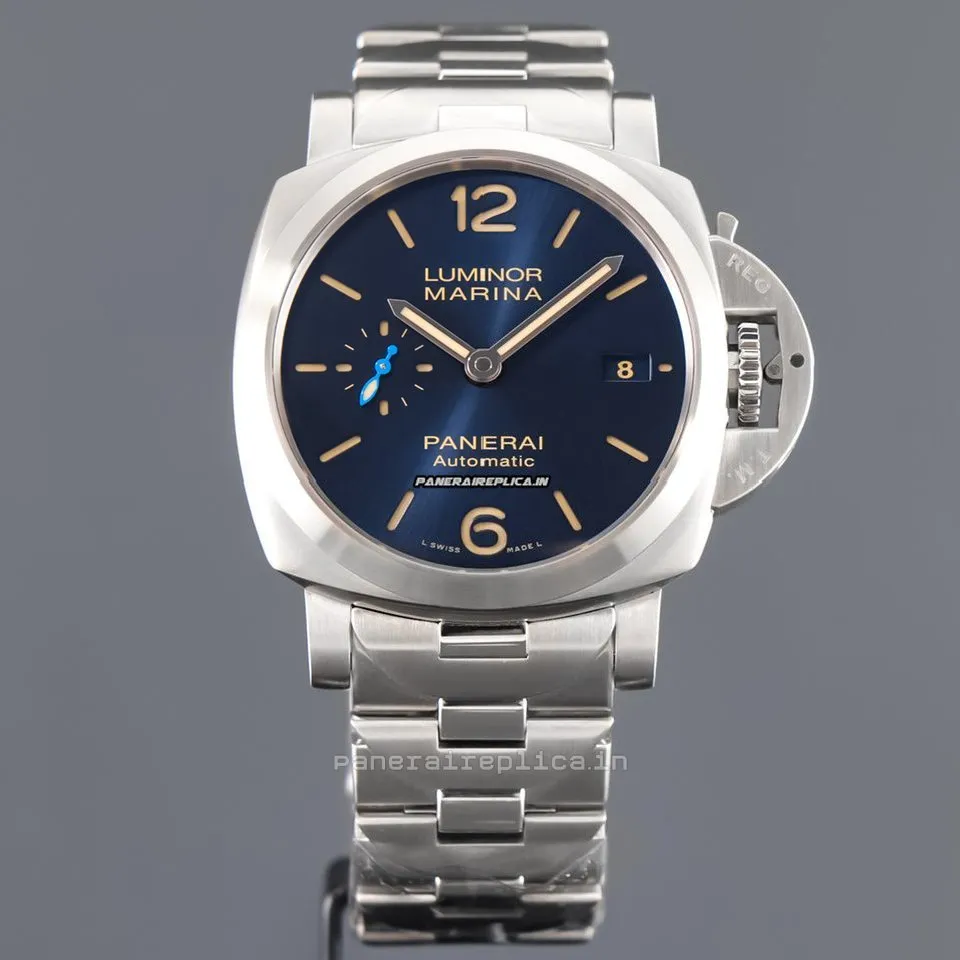 Alternative view of Trustworthy Replica Panerai Luminor Marina 42mm Steel Case Mens/unisex Automatic Watch