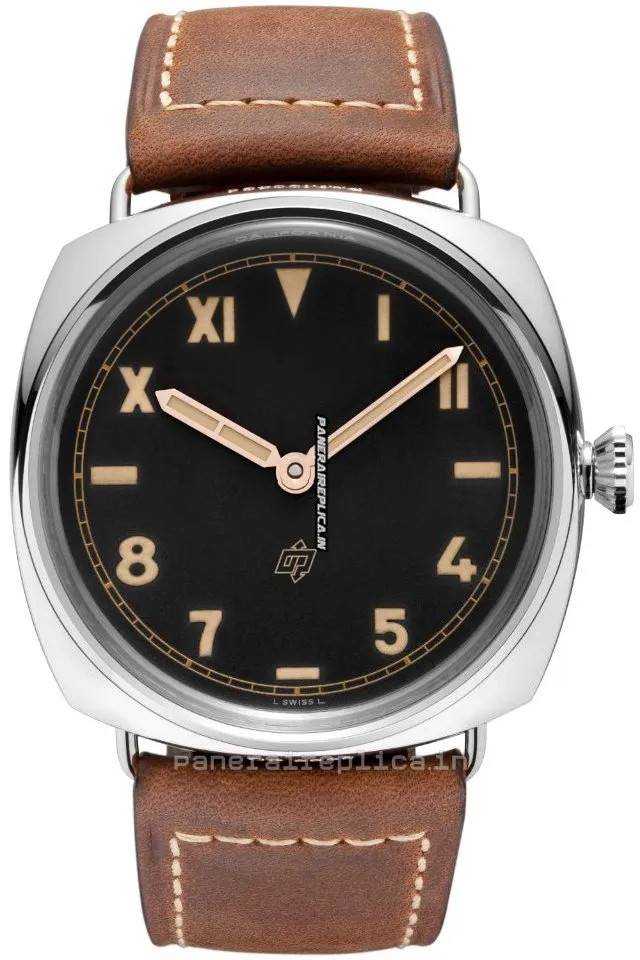 Top Fakes Panerai Radiomir 3 Days Gmt 47mm Steel Case Mens/unisex Manual Winding Watch