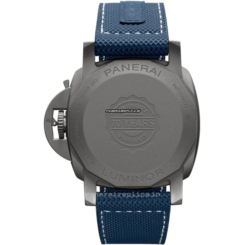 Alternative view of Swiss Fake Panerai Luminor Marina Titanium Case Mens/unisex Automatic Watch