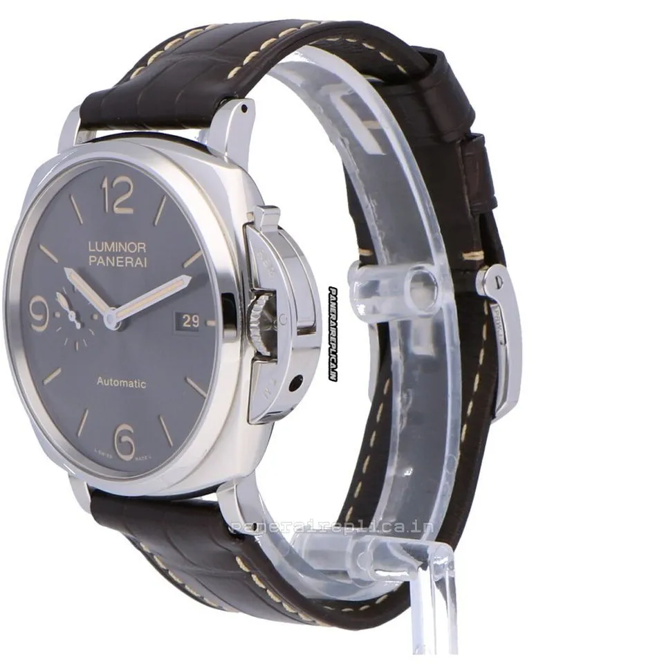 Alternative view of Durable Replica Panerai Luminor Due 45mm Steel Case Mens/unisex Automatic Watch