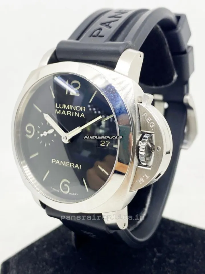 Alternative view of Nice Replica Panerai Luminor Marina 44mm Steel Case Mens/unisex Automatic Watch