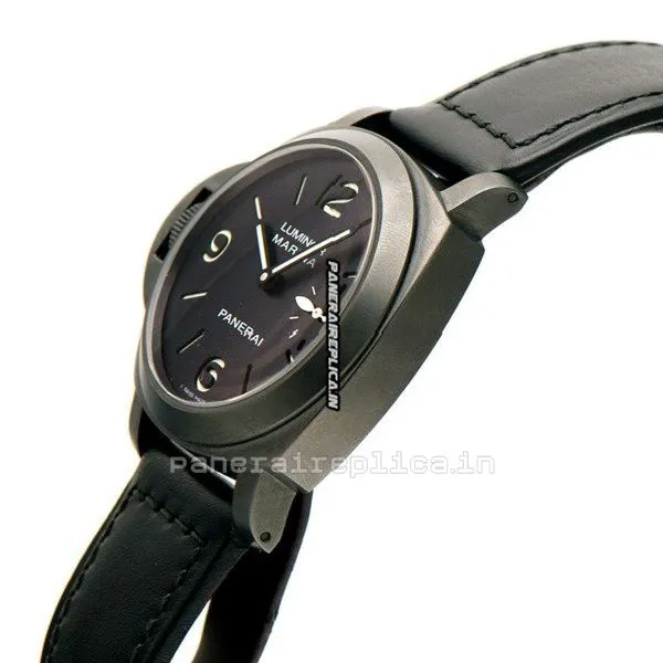 Alternative view of 1:1 Fakes Panerai Special Editions 44x50mm Steel Case Mens/unisex Manual Winding Watch
