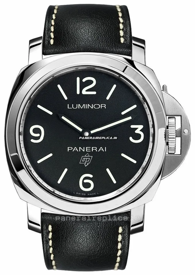 Swiss Replicas Panerai Luminor Base 44mm Steel Case Mens/unisex Manual Winding Watch