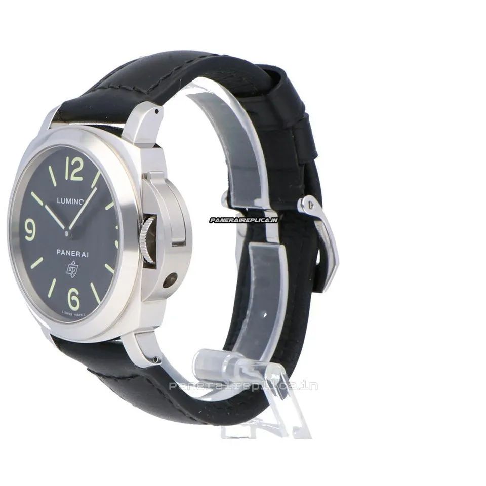 Alternative view of High Quality Fakes Panerai Luminor Base 44mm Steel Case Mens/unisex Manual Winding Watch