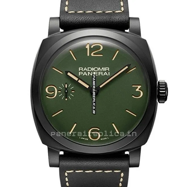 Quality Clone Panerai Panerai Watches 48mm Ceramic Case Mens/unisex Manual Winding Watch