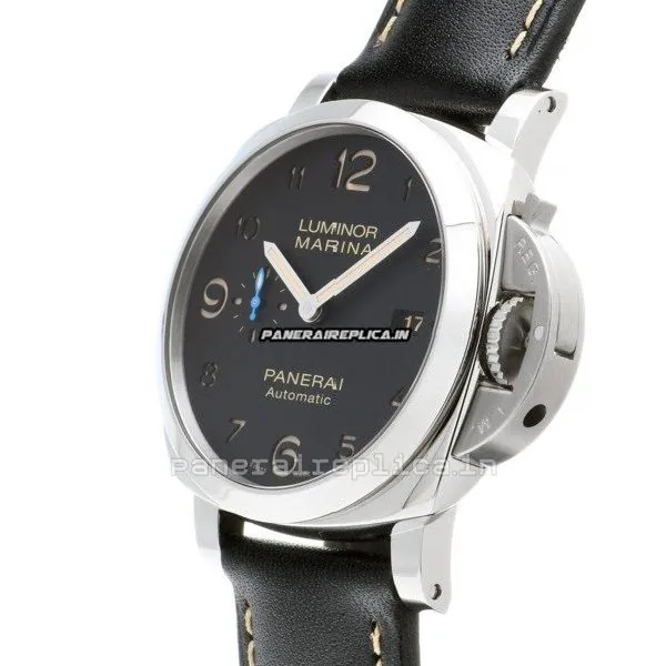 Alternative view of Fabulous Replica Panerai Luminor Marina 44mm Steel Case Automatic Watch