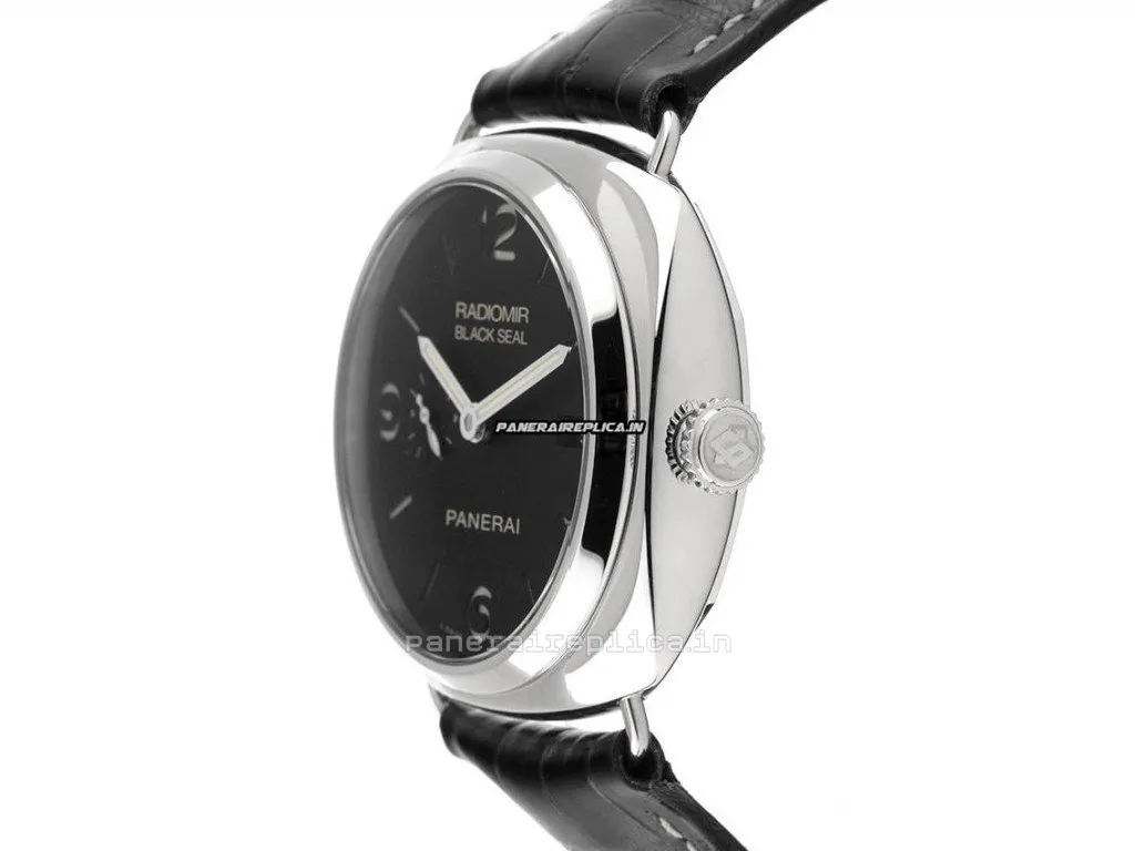 Alternative view of Swiss Copy Panerai Radiomir Black Seal 45mm Steel Case Mens/unisex Automatic Watch