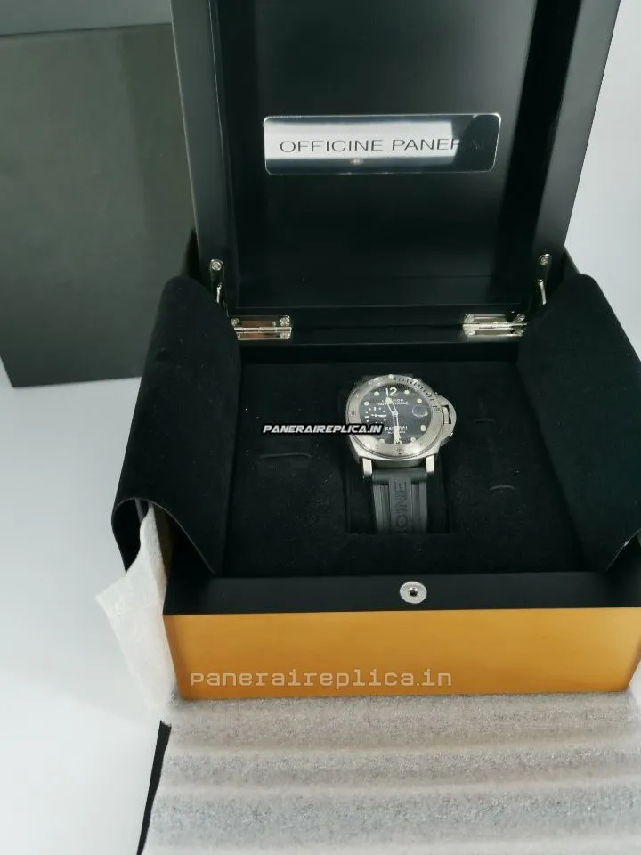 Alternative view of Top Replica Panerai Luminor Submersible 44mm Titanium Case Mens/unisex Automatic Watch