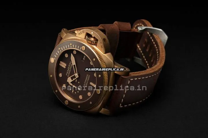 Alternative view of Excellent Copies Panerai Luminor Submersible 47mm Bronze Case Mens/unisex Automatic Watch