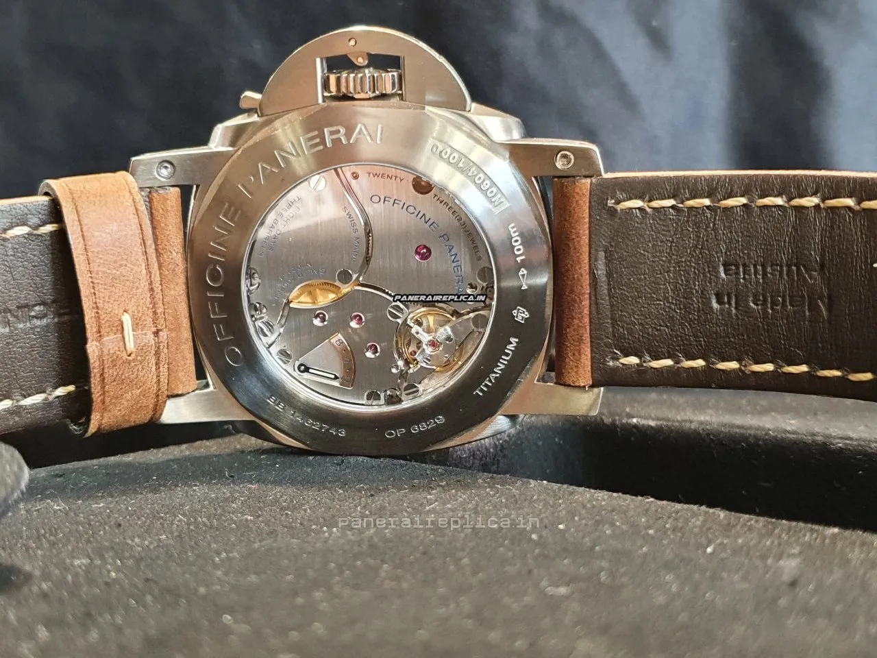 Alternative view of Distinctive Fake Panerai Special Editions 47mm Titanium Case Mens/unisex Manual Winding Watch