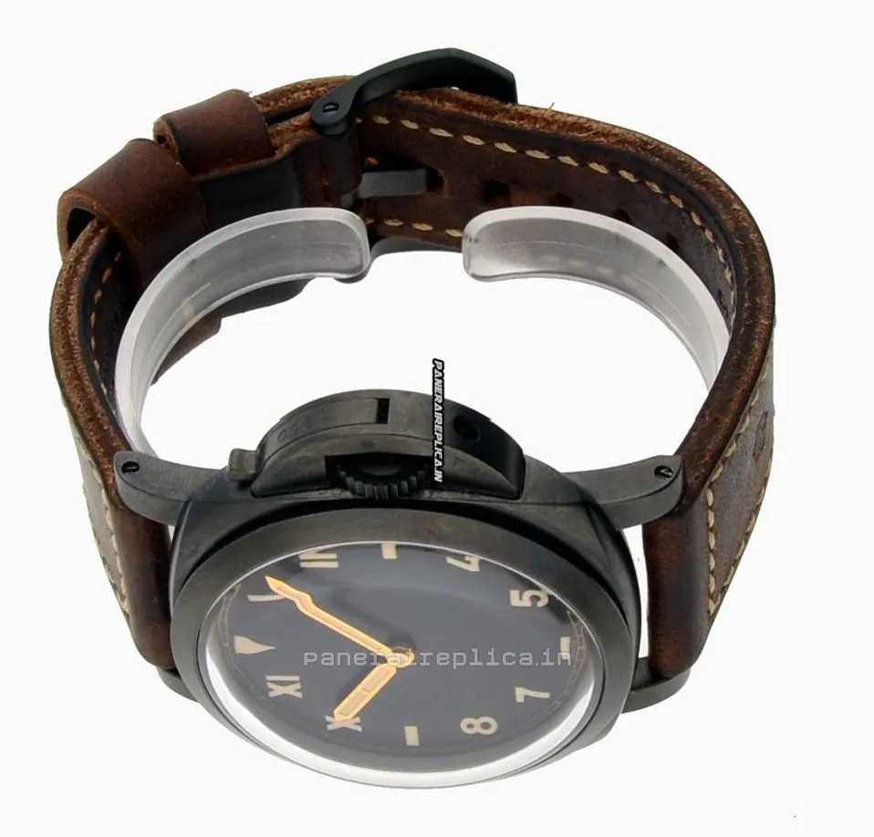 Alternative view of Pleasing Fakes Panerai Special Editions 47mm Titanium Case Mens/unisex Manual Winding Watch