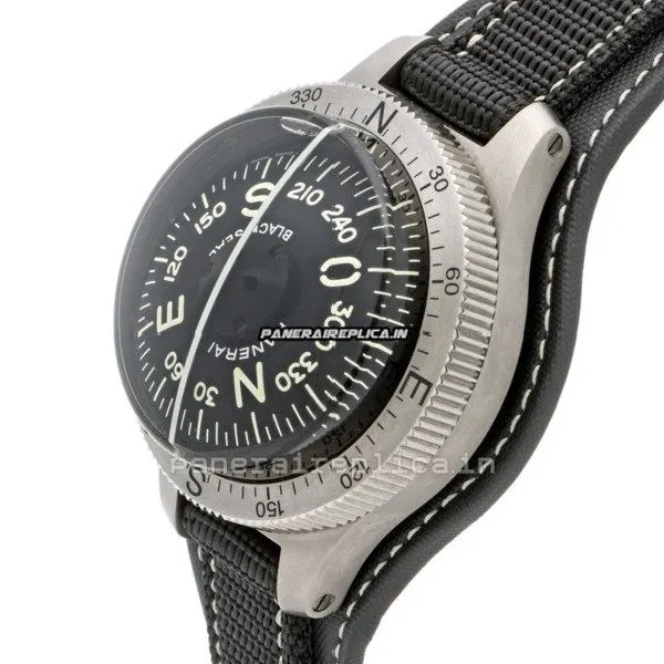 Alternative view of Appealing Clone Panerai Special Editions 60mm Titanium Case Watch