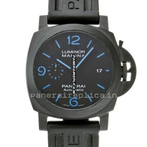 Ideal Imitation Panerai Panerai Watches 44mm Carbon Case Automatic Watch