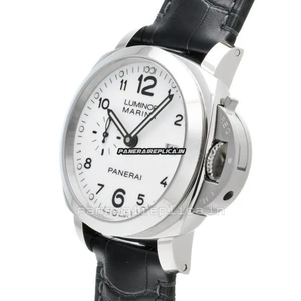 Alternative view of Unique Copy Panerai Luminor Marina 44mm Steel Case Automatic Watch