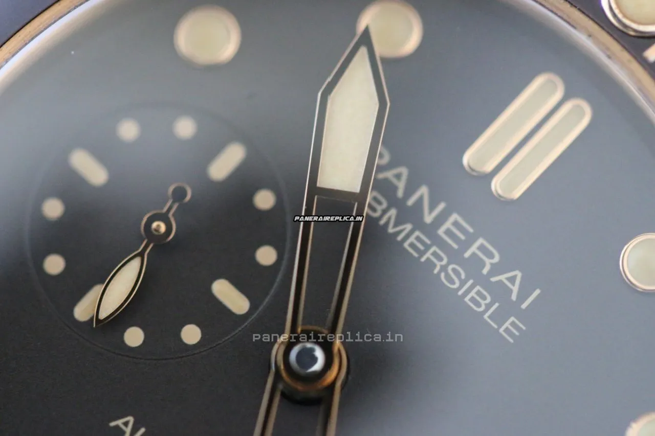 Alternative view of Popular Replica Panerai Luminor Submersible 47mm Bronze Case Mens/unisex Automatic Watch