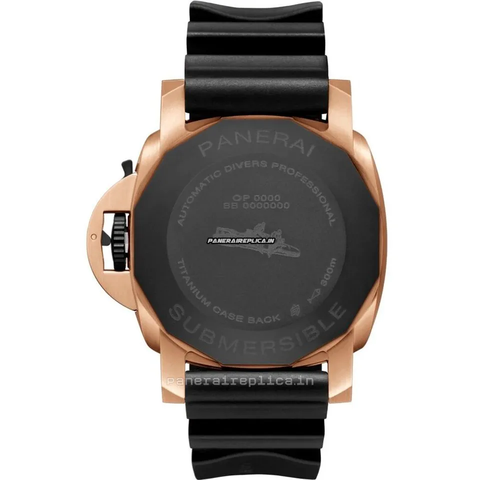 Alternative view of Incredible Fakes Panerai Panerai Watches 44mm Rose Gold Case Mens/unisex Automatic Watch