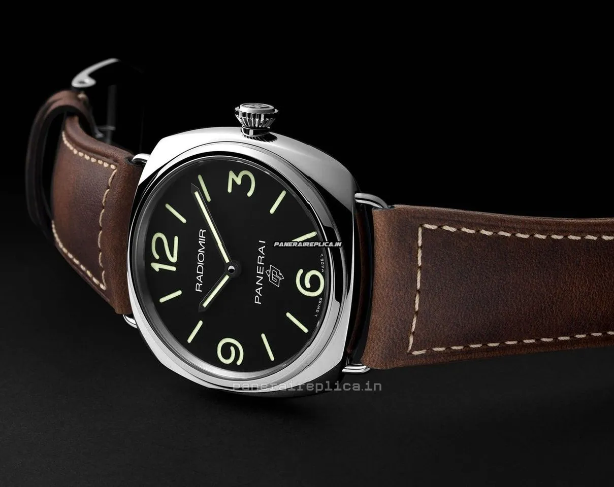 Alternative view of Quality Copies Panerai Radiomir 45mm Steel Case Mens/unisex Manual Winding Watch