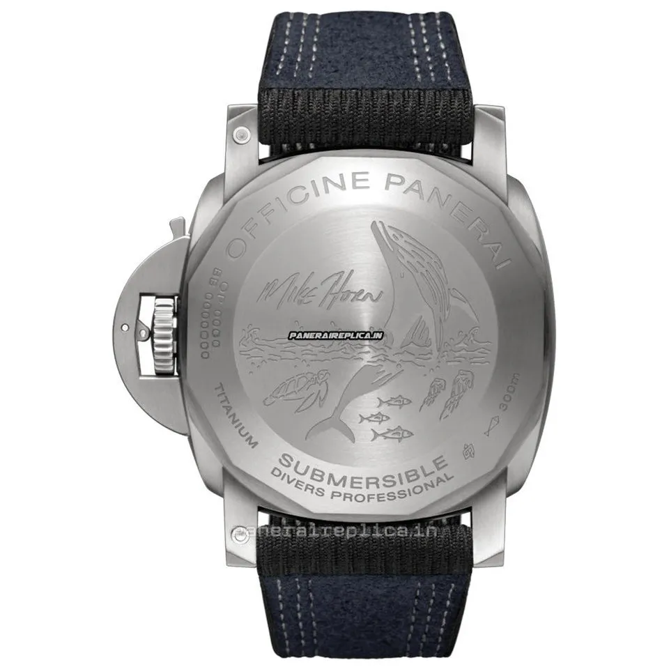 Alternative view of Special Imitation Panerai Luminor Submersible 47mm Titanium Case Mens/unisex Automatic Watch