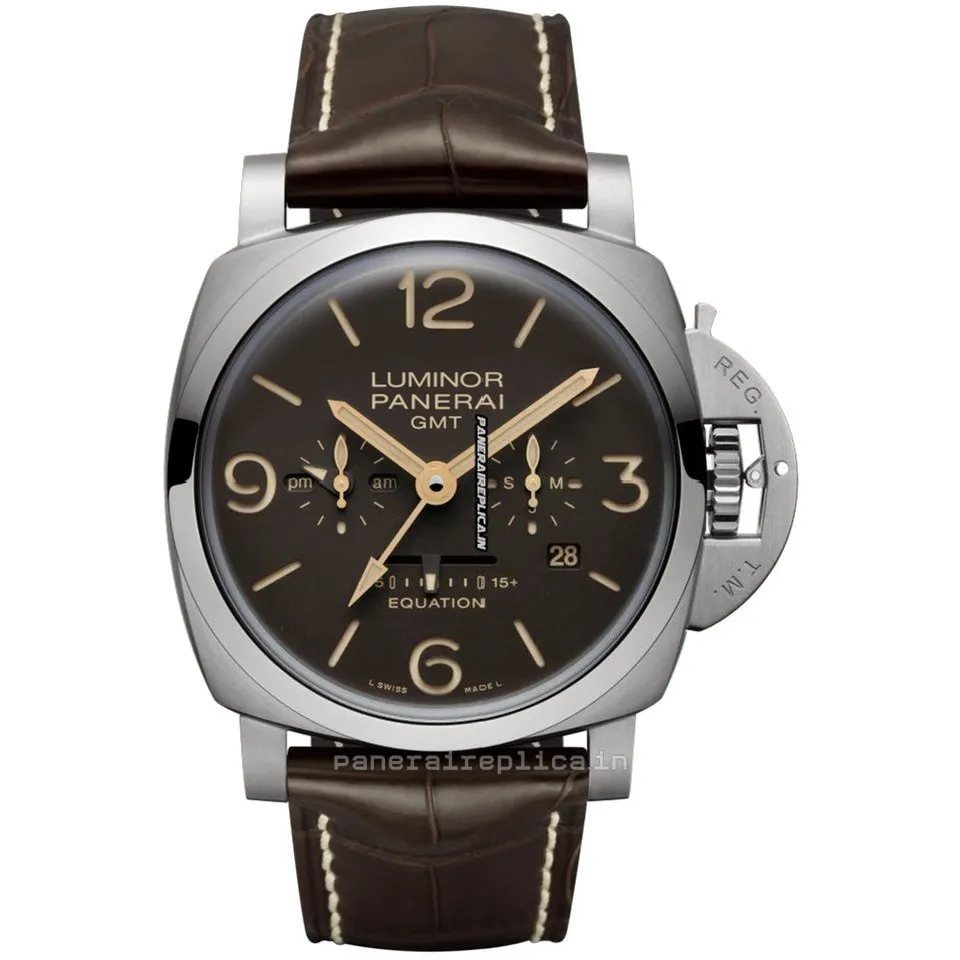 Trustworthy Fakes Panerai Luminor 1950 47mm Titanium Case Mens/unisex Manual Winding Watch