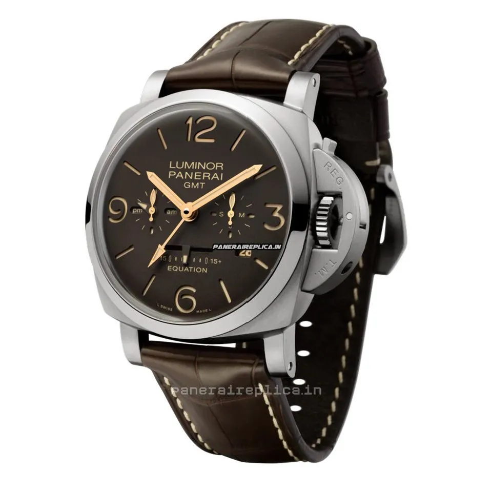 Alternative view of Trustworthy Fakes Panerai Luminor 1950 47mm Titanium Case Mens/unisex Manual Winding Watch