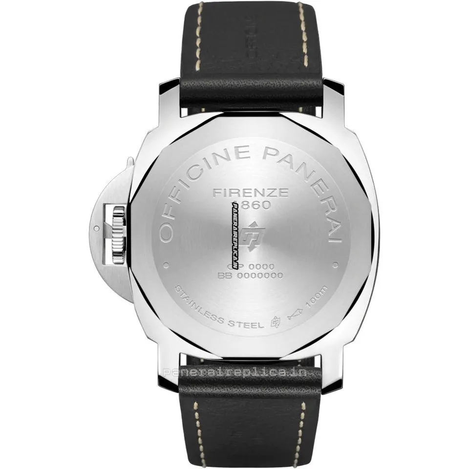 Alternative view of Good Replica Panerai Luminor Marina 44mm Steel Case Mens/unisex Manual Winding Watch