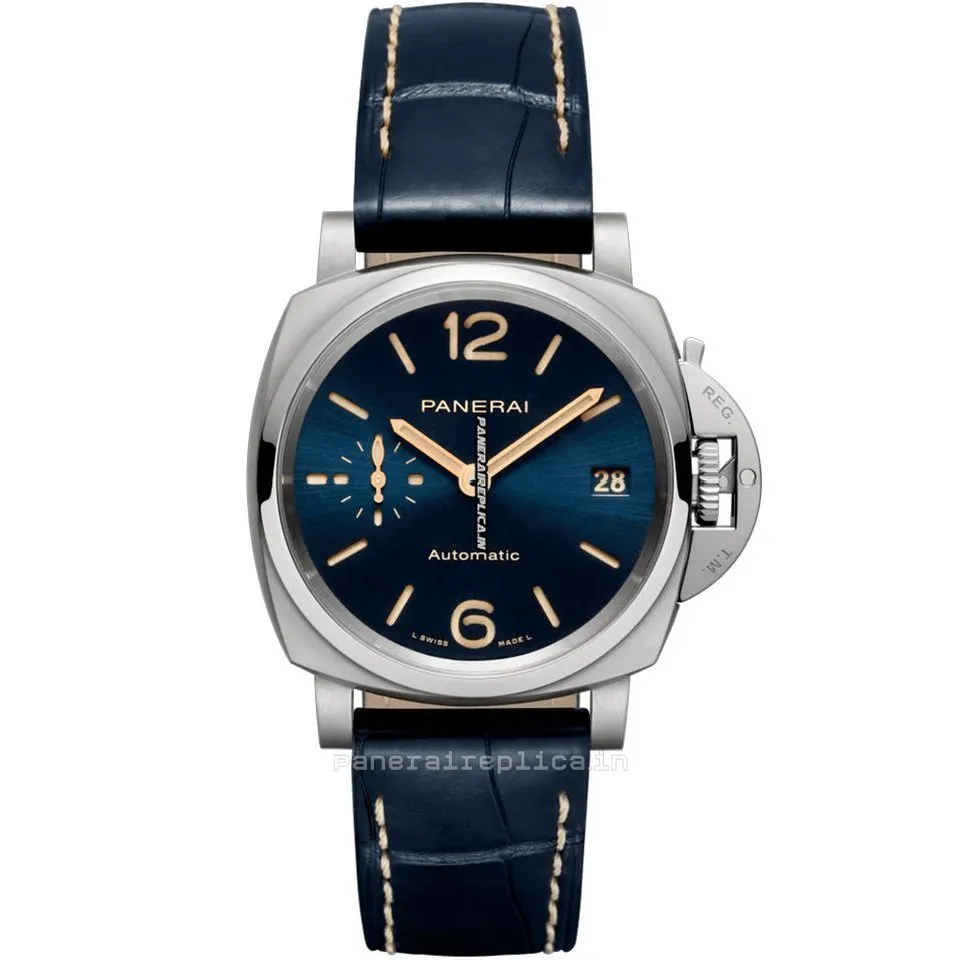High-end Imitation Panerai Luminor Due 38mm Titanium Case Mens/unisex Automatic Watch