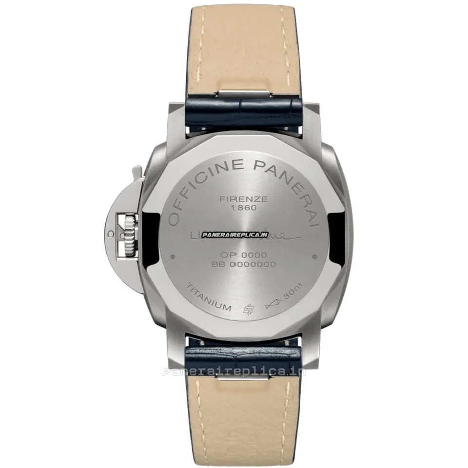 Alternative view of High-end Imitation Panerai Luminor Due 38mm Titanium Case Mens/unisex Automatic Watch