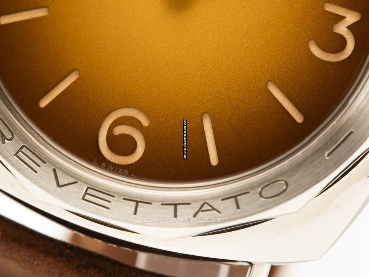 Alternative view of Swiss Replica Panerai Special Editions Steel Case Mens/unisex Watch