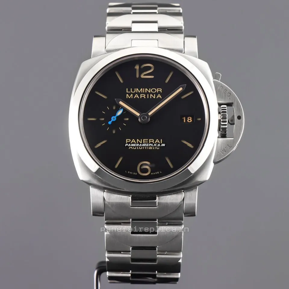 Alternative view of Lovely Replica Panerai Luminor Marina 42mm Steel Case Mens/unisex Automatic Watch