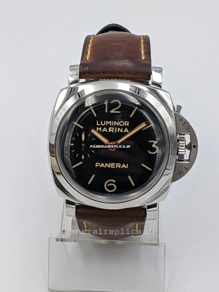 Fabulous Imitation Panerai Luminor Marina 47mm Steel Case Mens/unisex Manual Winding Watch
