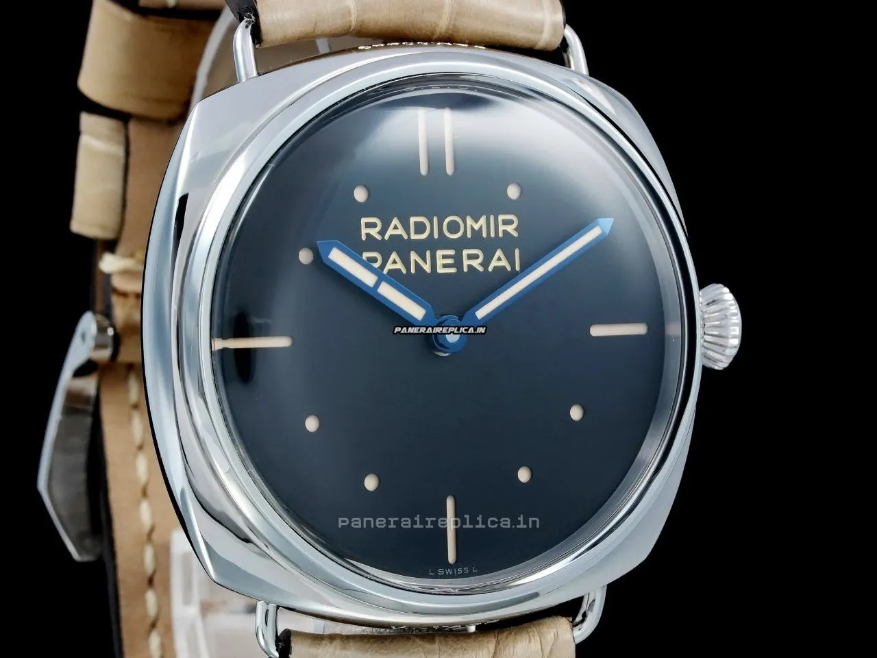 Awesome Fake Panerai Special Editions 47mm Steel Case Mens/unisex Manual Winding Watch