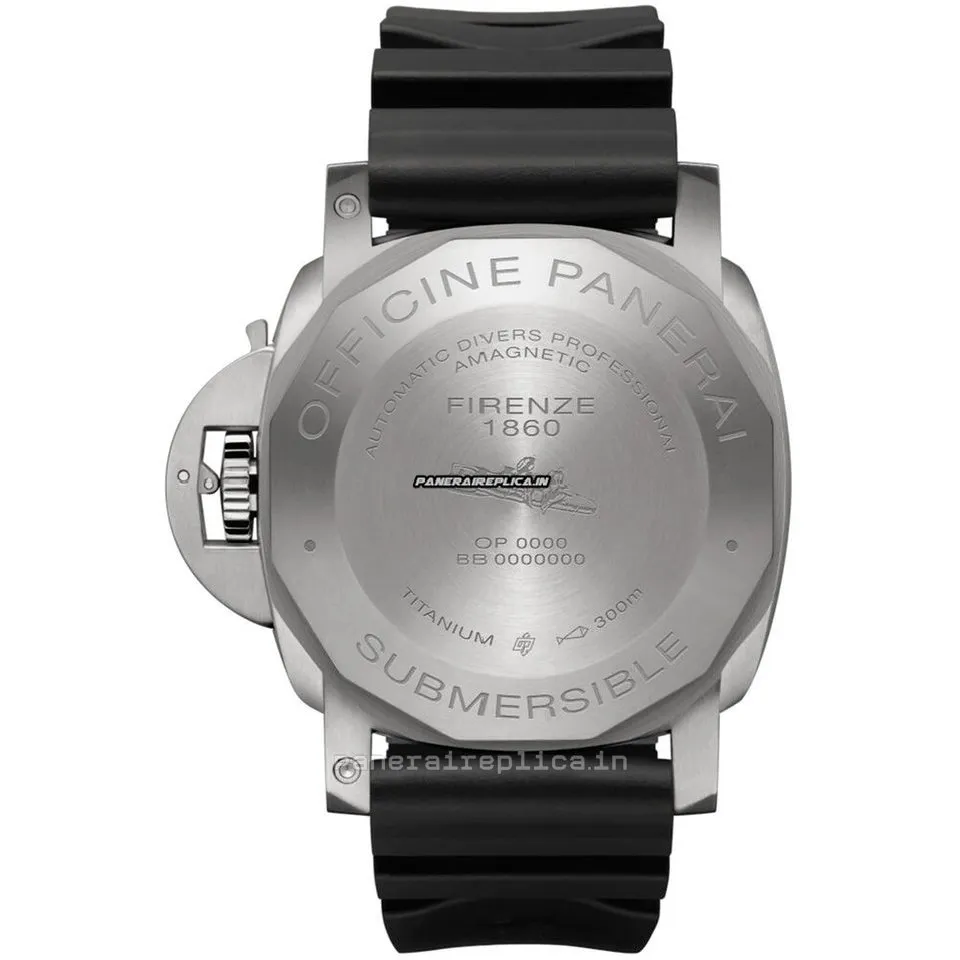 Alternative view of Perfect Knockoff Panerai Luminor Submersible 47mm Titanium Case Mens/unisex Automatic Watch