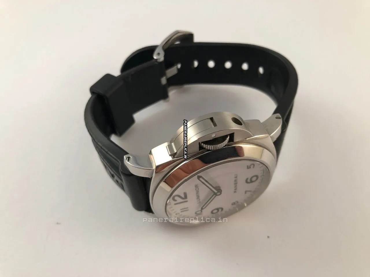 Alternative view of Pleasing Copies Panerai Luminor Base 44mm Steel Case Mens/unisex Manual Winding Watch