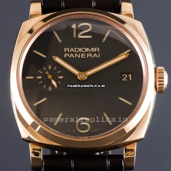 Reliable Fakes Panerai Radiomir 1940 47mm Rose Gold Case Mens/unisex Manual Winding Watch