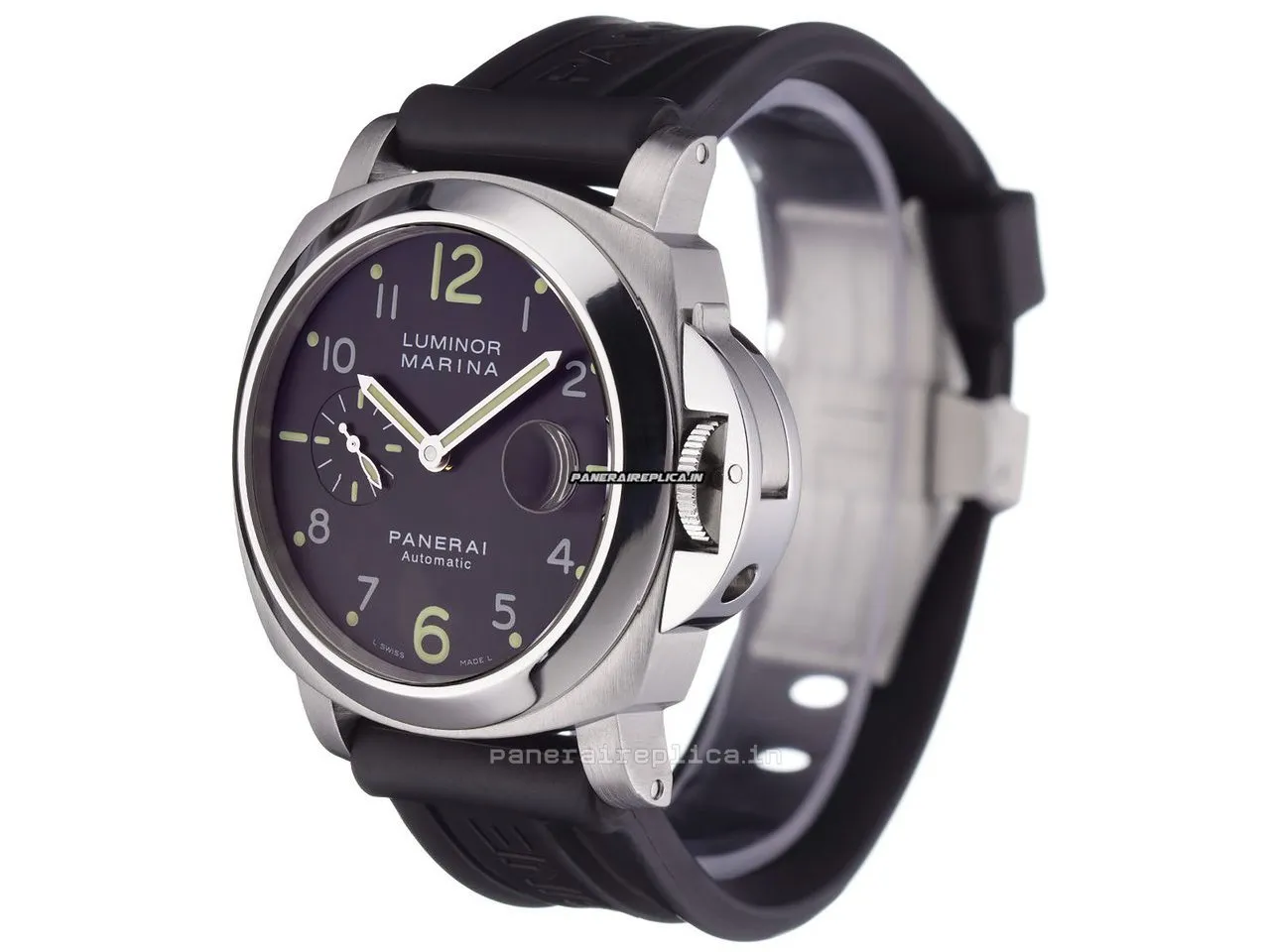 Alternative view of Ideal Knockoff Panerai Panerai Watches 44mm Steel Case Mens/unisex Automatic Watch