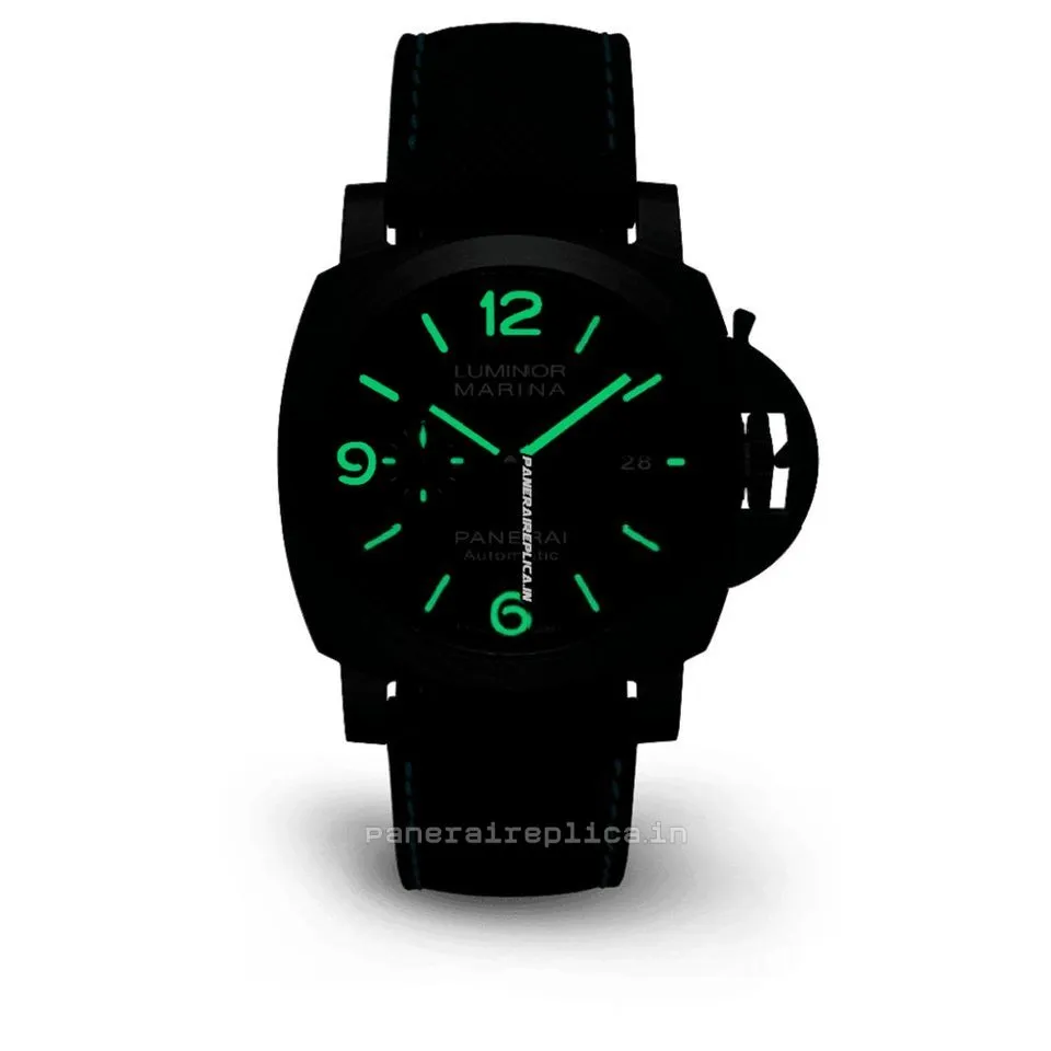 Alternative view of Incredible Clone Panerai Panerai Watches 44mm Carbon Case Mens/unisex Automatic Watch