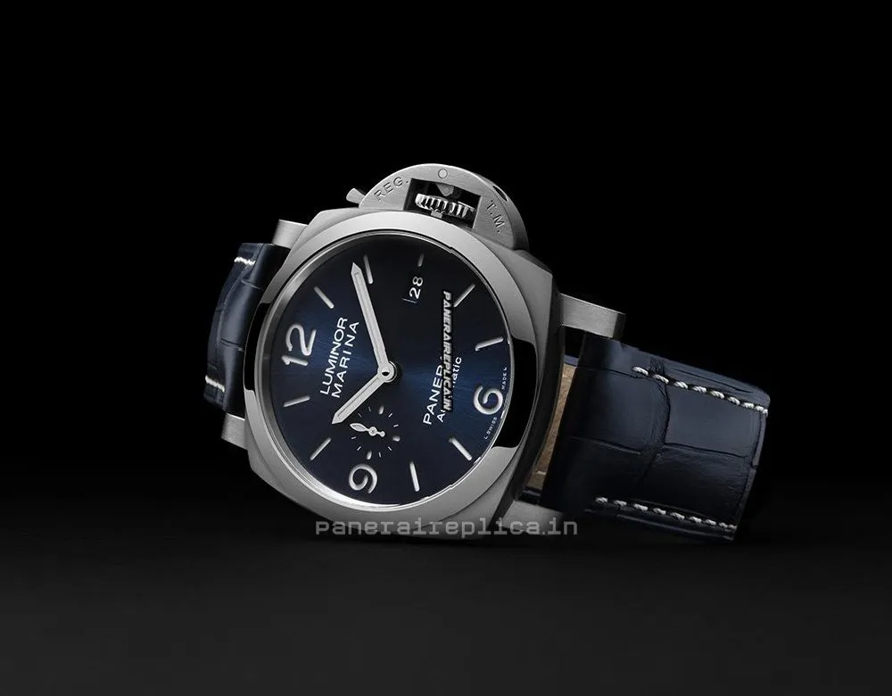 Alternative view of Amazing Replica Panerai Luminor Marina 44mm Steel Case Mens/unisex Automatic Watch