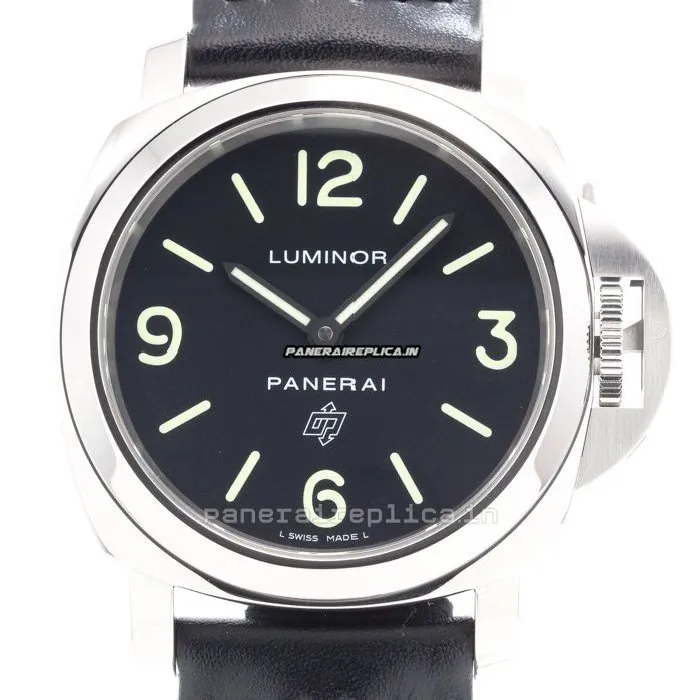 Alternative view of Quality Fakes Panerai Luminor Base 44mm Steel Case Mens/unisex Manual Winding Watch