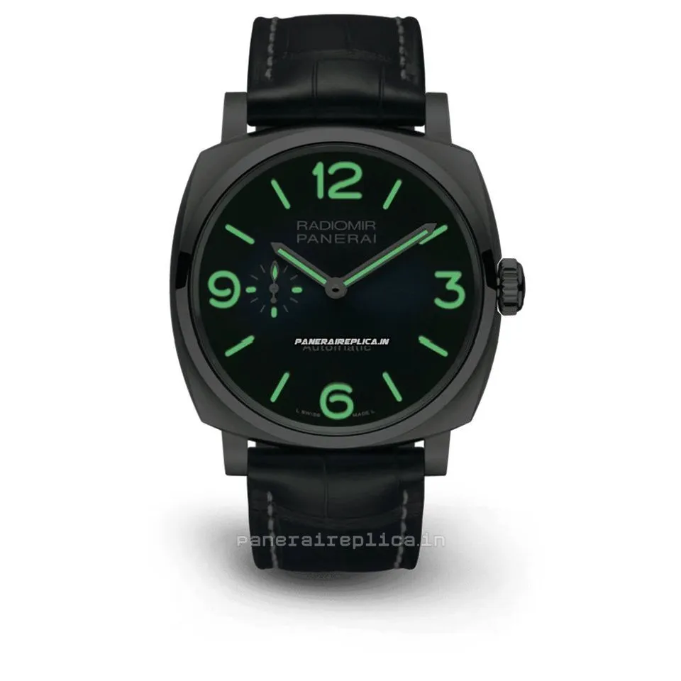 Alternative view of Nice Replicas Panerai Special Editions Titanium Case Watch