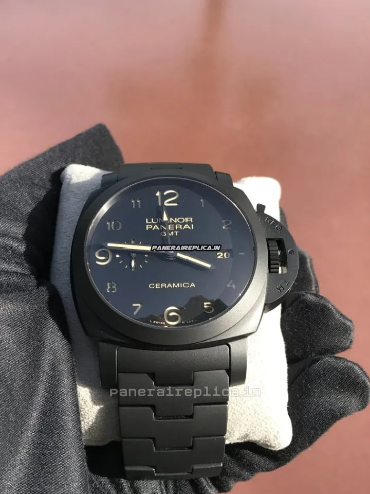 Alternative view of Offering Fakes Panerai Luminor 1950 44mm Ceramic Case Mens/unisex Automatic Watch