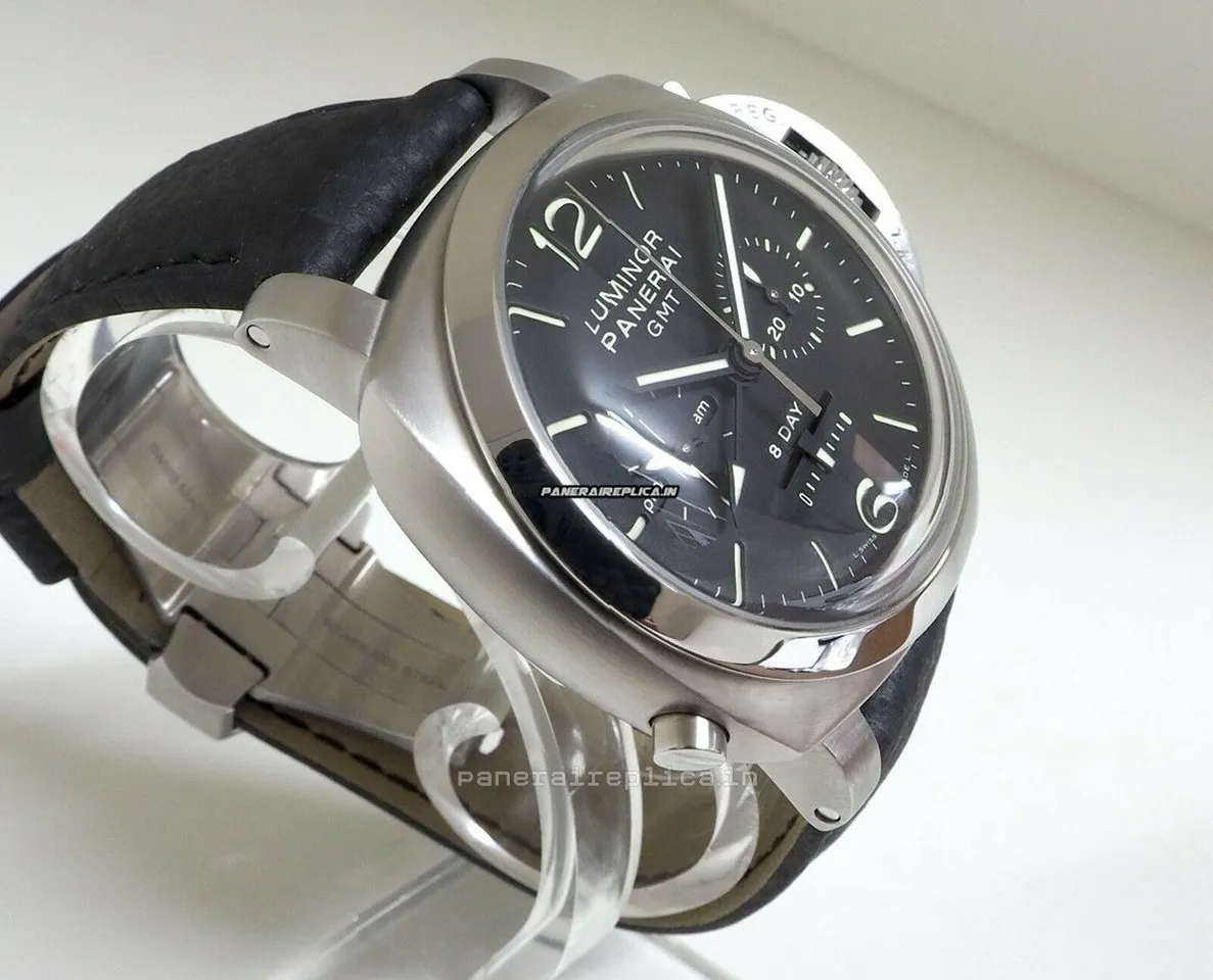Alternative view of Lovely Replica Panerai Luminor 1950 44mm Steel Case Watch