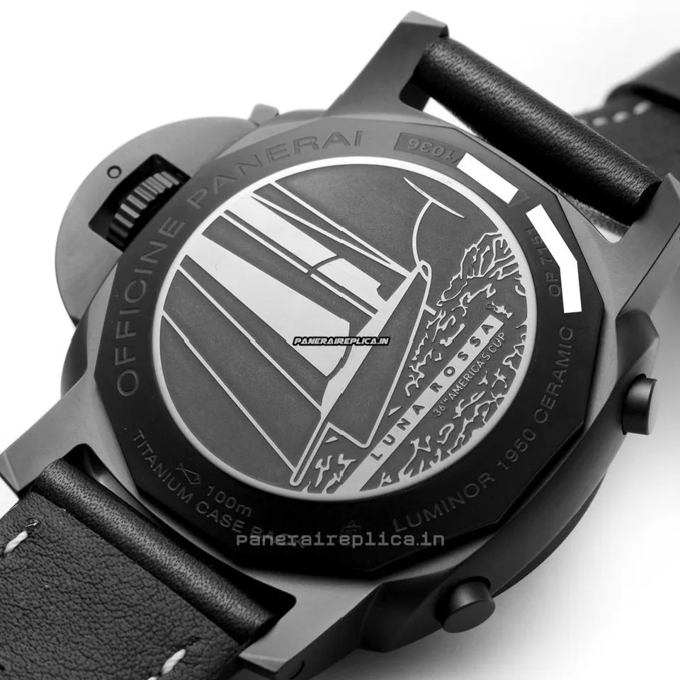 Alternative view of Swiss Replica Panerai Panerai Watches 44mm Ceramic Case Mens/unisex Automatic Watch