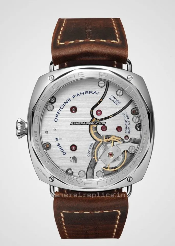 Alternative view of High Quality Replica Panerai Panerai Watches 47mm Steel Case Mens/unisex Manual Winding Watch