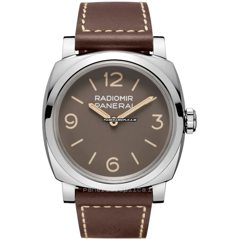 Amazing Clone Panerai Special Editions 47mm Steel Case Mens/unisex Manual Winding Watch