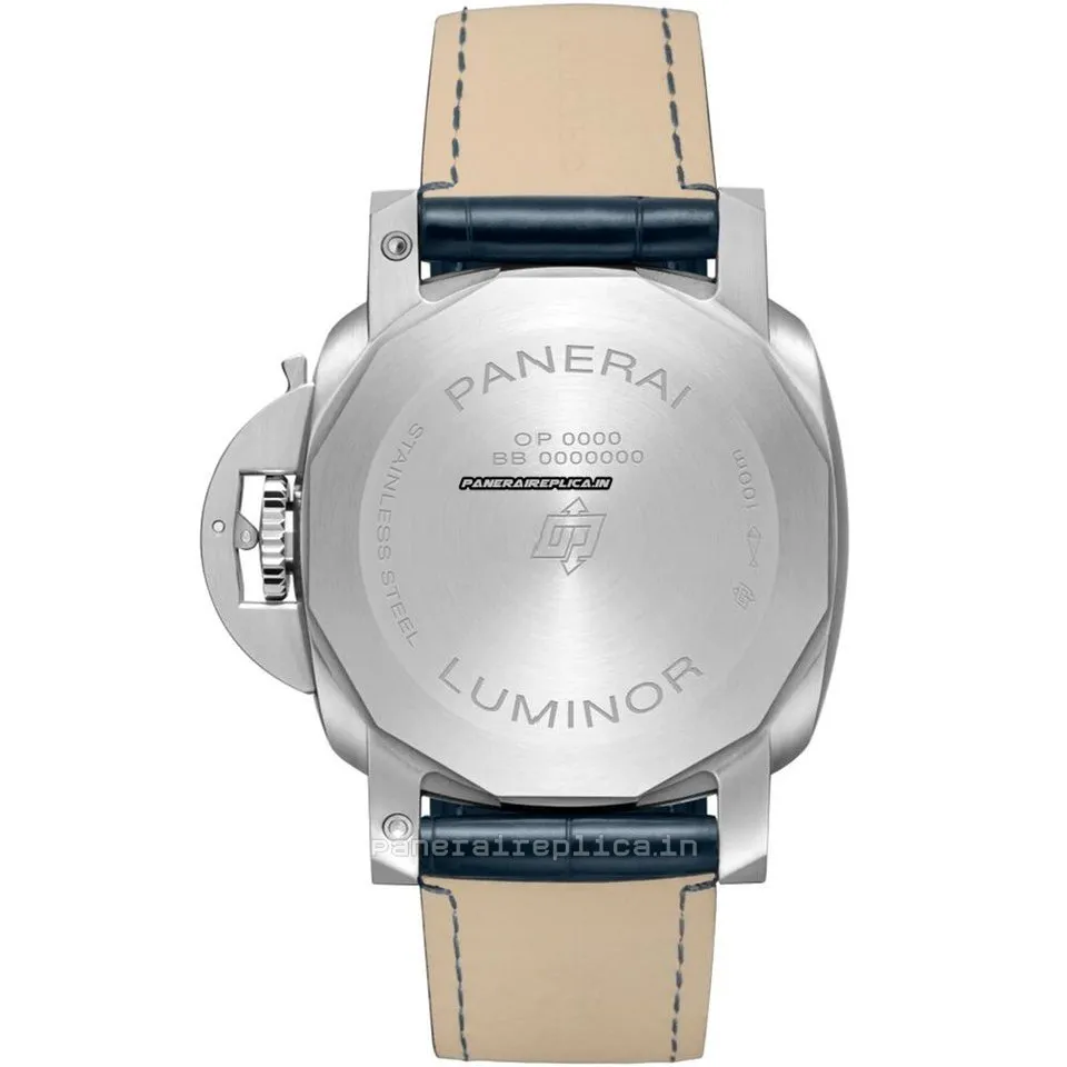 Alternative view of Defect Replica Panerai Luminor Marina Steel Case Mens/unisex Automatic Watch