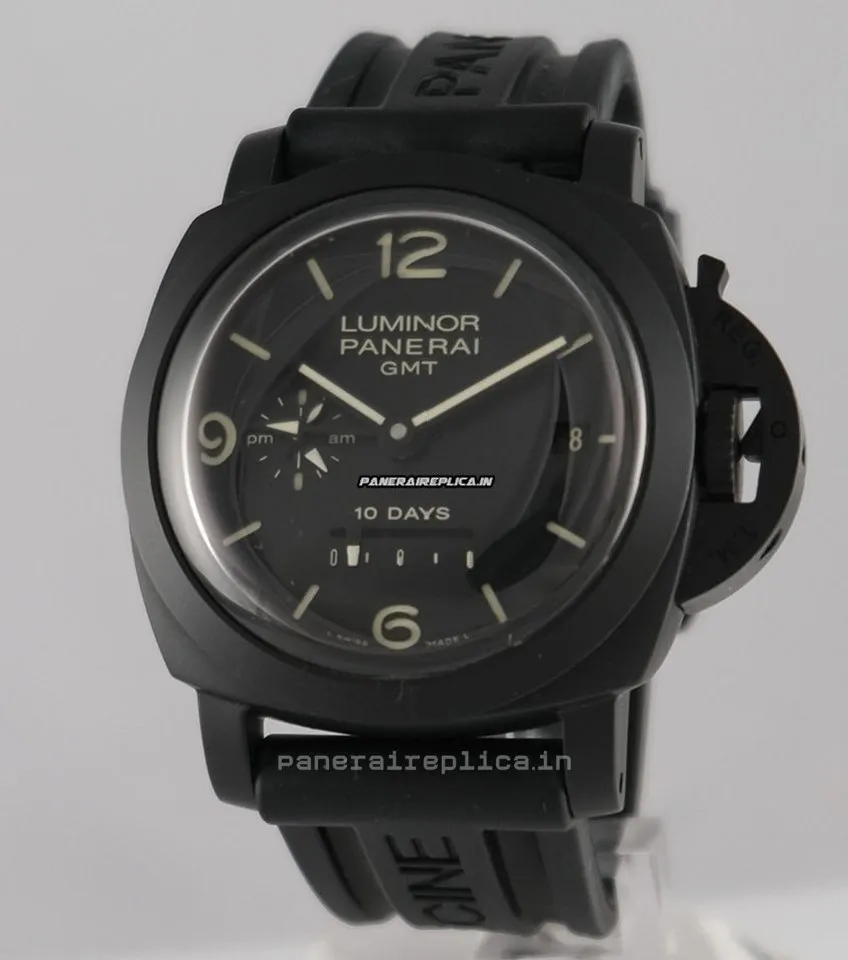 Alternative view of Great Replica Panerai Luminor 1950 44mm Ceramic Case Mens/unisex Automatic Watch