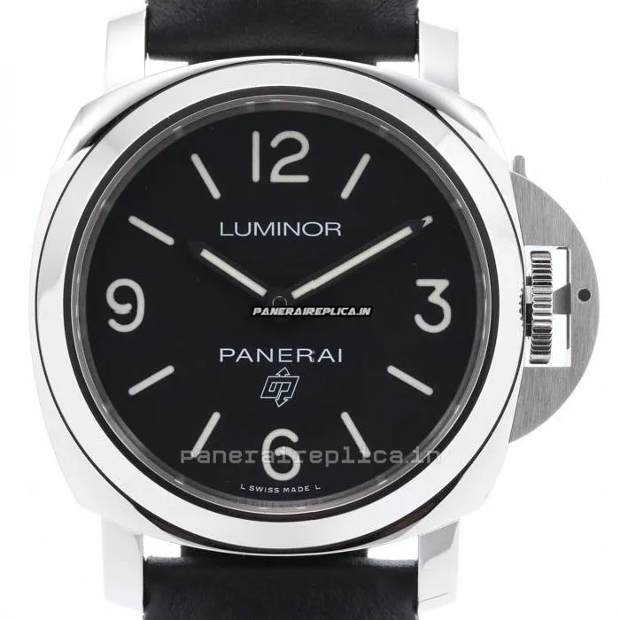 Alternative view of Wholesale Copy Panerai Luminor Base 44mm Steel Case Mens/unisex Manual Winding Watch