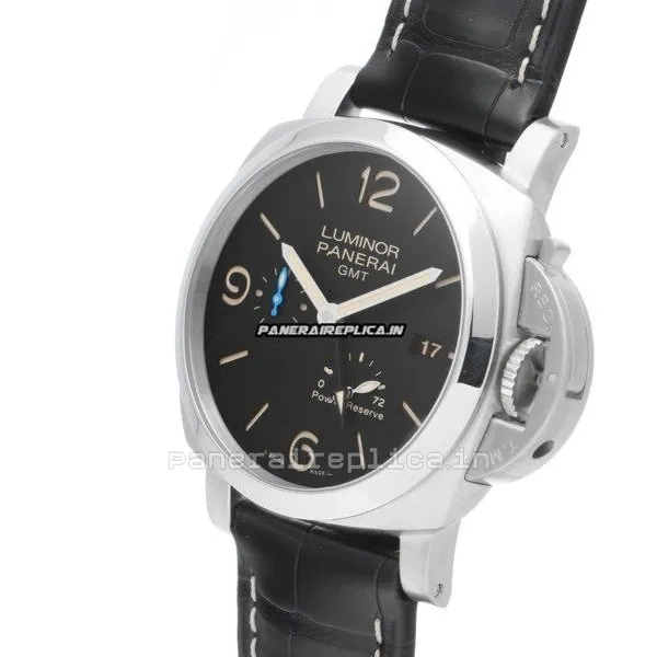 Alternative view of Attractive Replica Panerai Luminor 1950 44mm Steel Case Automatic Watch