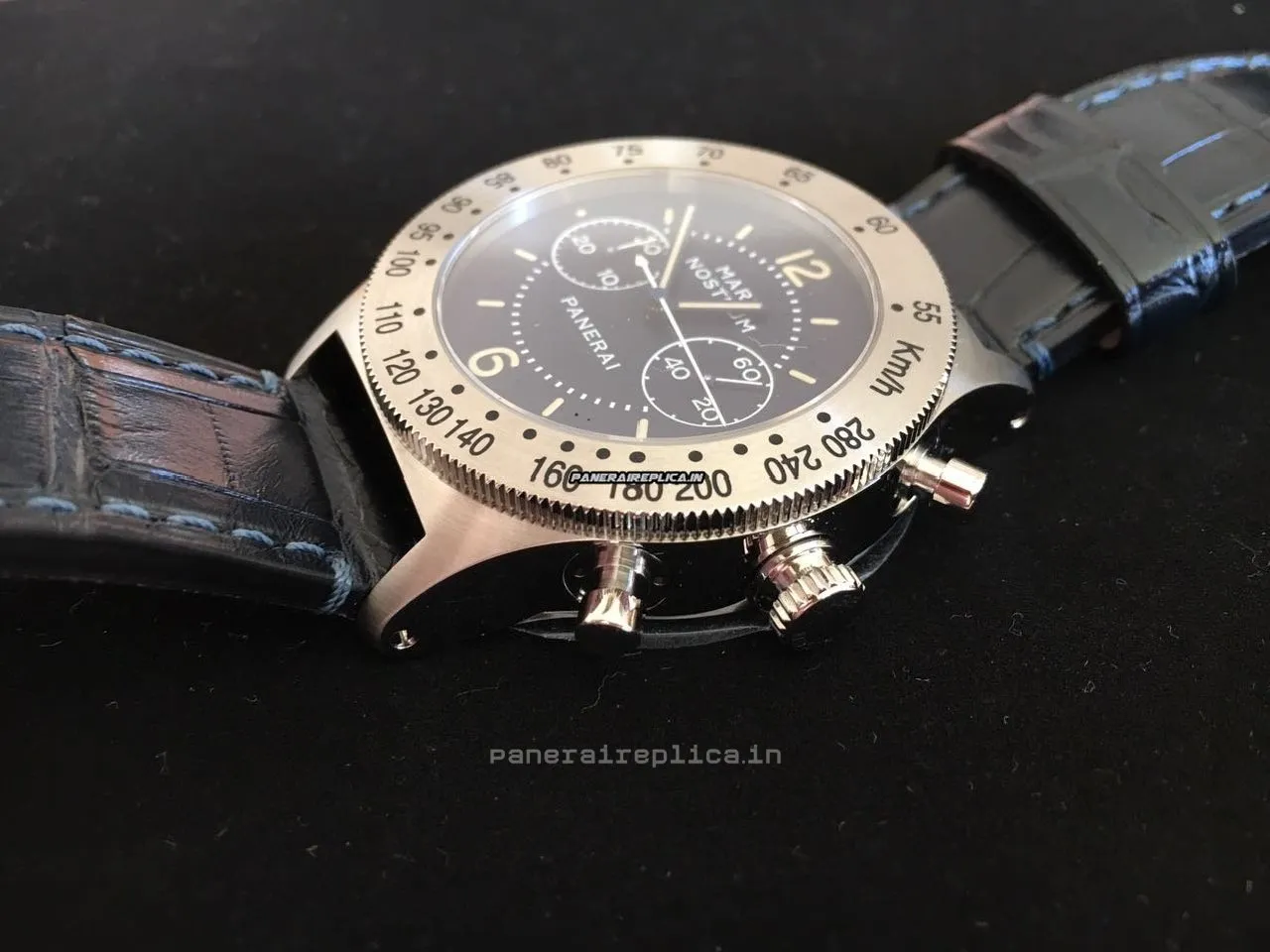 Alternative view of Good Replica Panerai Mare Nostrum 42mm Steel Case Mens/unisex Manual Winding Watch